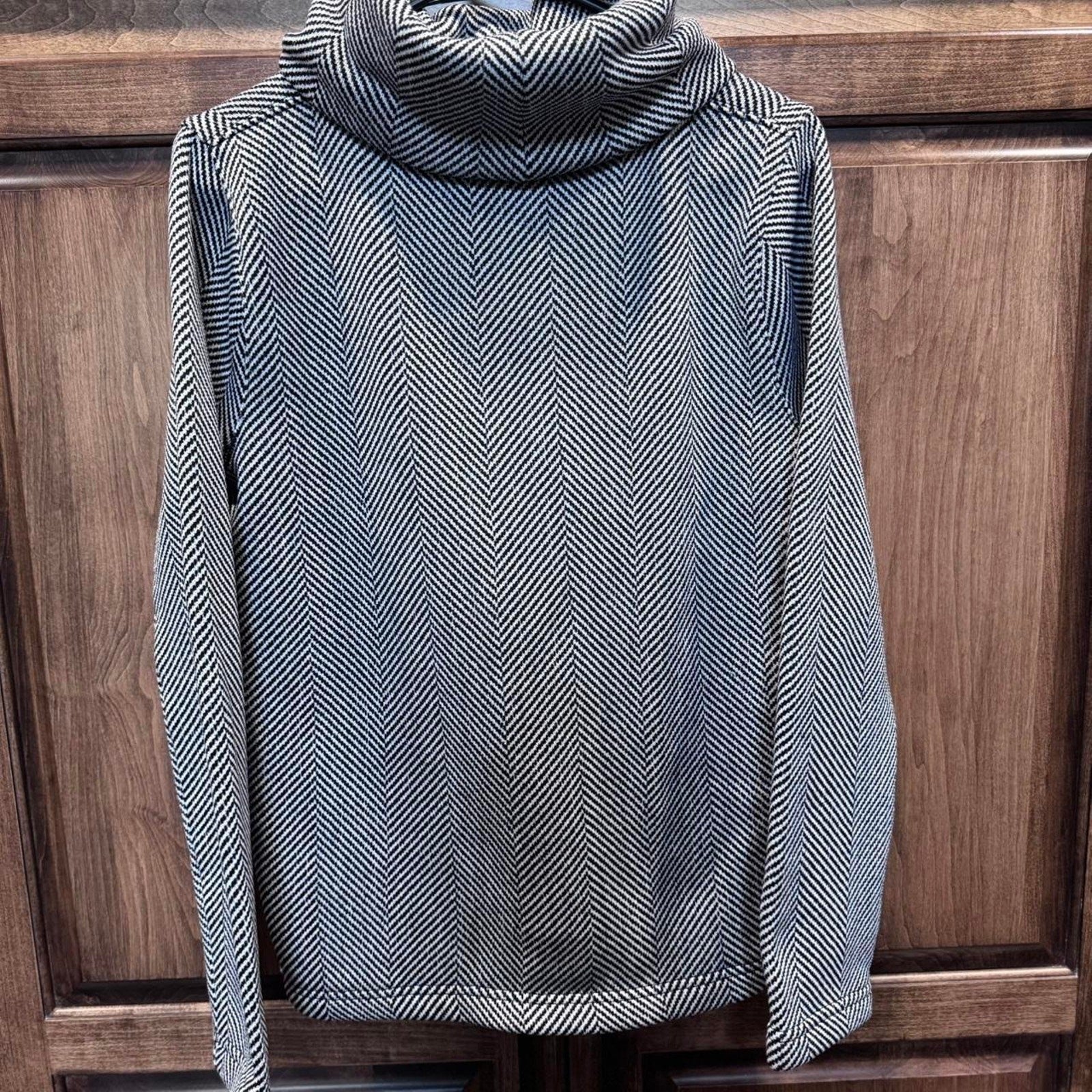 J.Crew Size Medium Long-sleeve funnel neck pullover, turtleneck