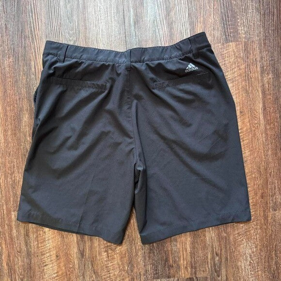 Black Adidas golf performance shorts size 38