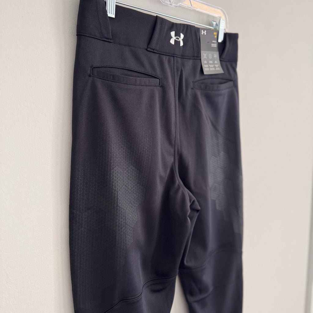 NWT Under Armour Men's Medium Vanish Pro Baseball Pants Tapered Fit Black