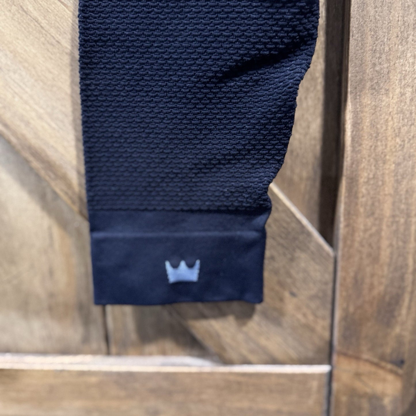 SHEFIT Black Compression Leggings Medium | High Waist Sculpting | Textured Cuffs