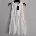 Polo Ralph Lauren Girls White Dress Size 8 Peter Pan Collar NWT  Easter Church