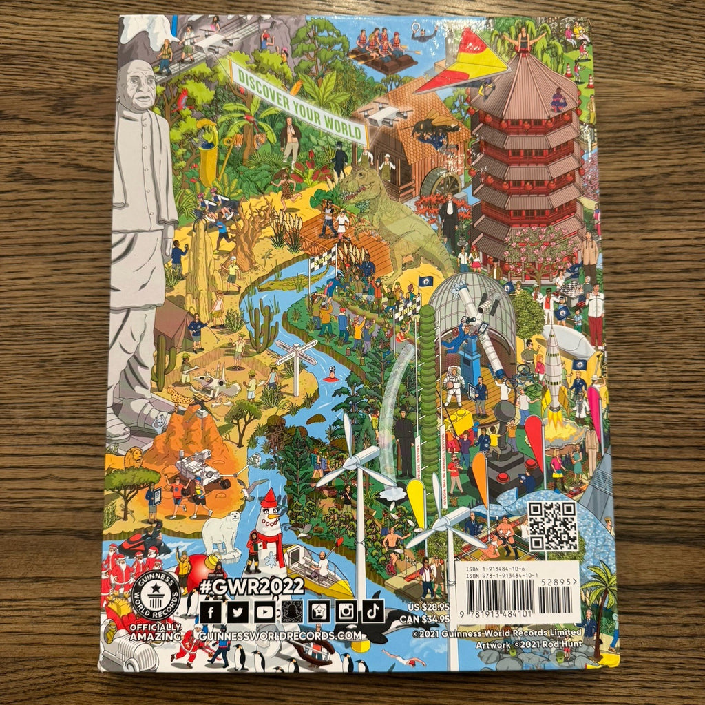Guinness Book of World Records 2022 HARDCOVER