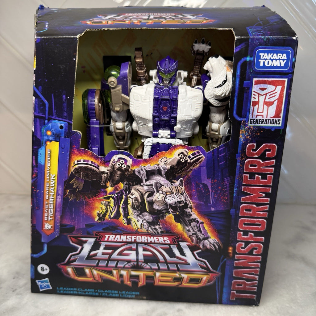Transformers Legacy United Tigerhawk Leader Class Beast Wars Figure Rare
