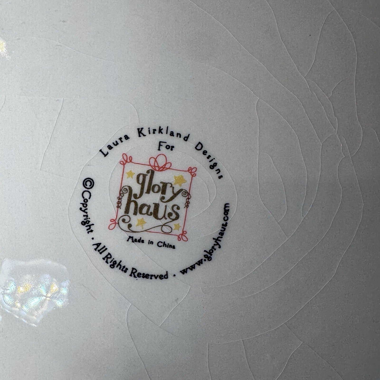 Glory Haus Wedding Plate And They Lived Happily Ever After 10”