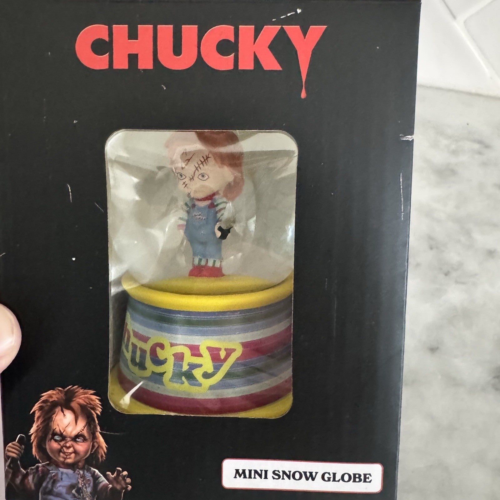 Chucky Bobblehead Lot CultuFly 1991 1998 2004 + Mini Snow Globe Horror NIB RARE