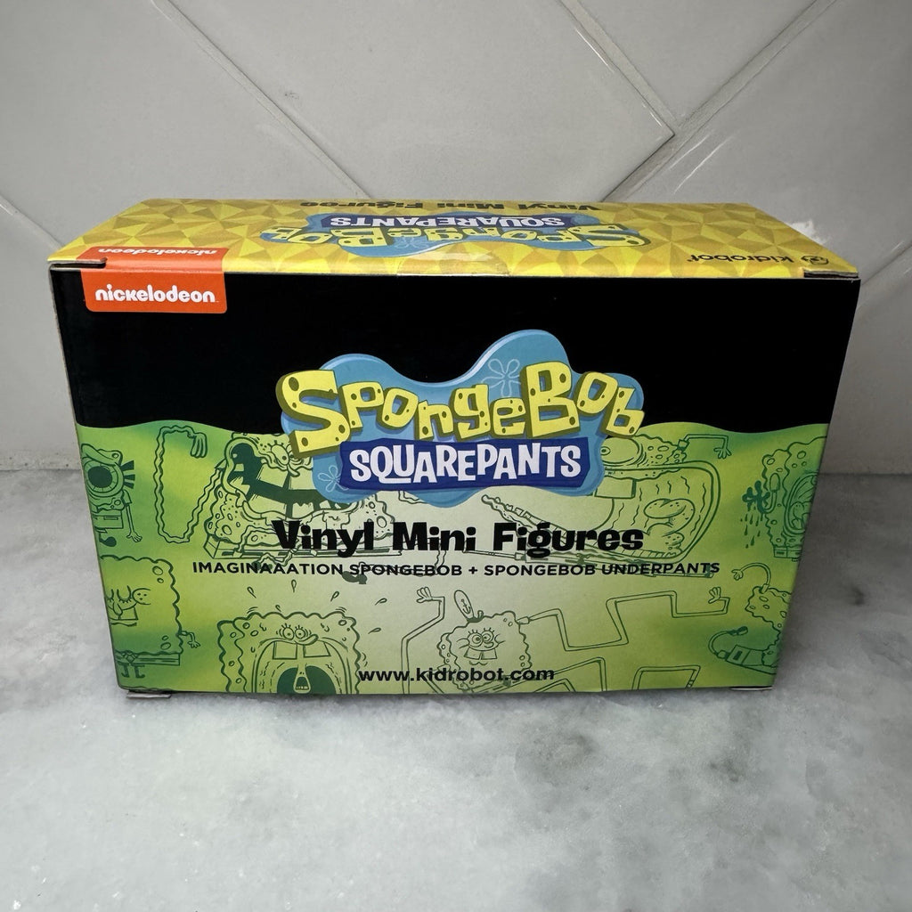 Spongebob Squarepants Imaginaaation & Spongebob Underpants Vinyl Figure 2 Pack