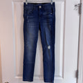 Democracy Absolution Womens Skinny Jeans Size 0P Dark Wash Stretch Denim 
