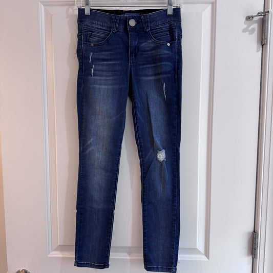 Democracy Absolution Womens Skinny Jeans Size 0P Dark Wash Stretch Denim 