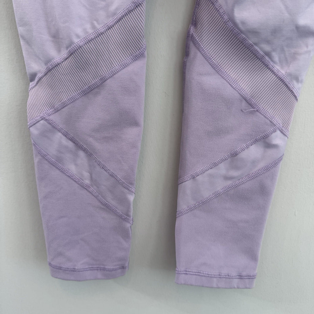 Lot of 3 Aerie American Eagle Leggings Blue Purple Tie Dye Pocket Hugger Medium