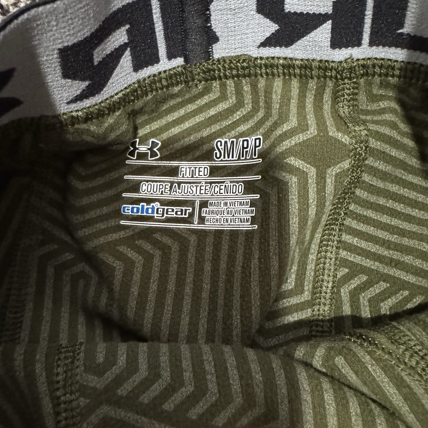 LOT Under Armour ColdGear Leggings Bundle Men’s Small Olive Green Compression