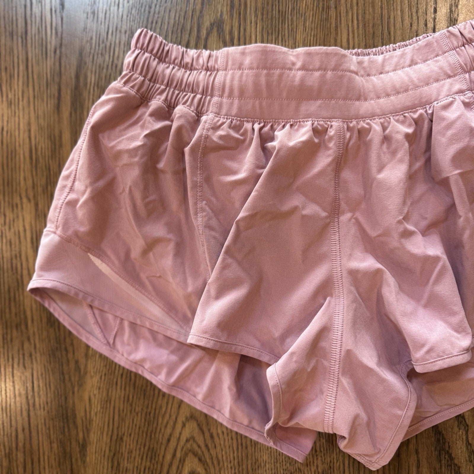 Lululemon Speed Up Shorts Lined Pink Women’s Size 6 Reg Running Gym