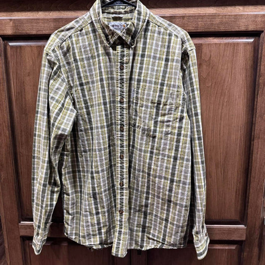Carhartt Shirt Mens L Relaxed Fit Classicore Preppy Normcore Country Gorpcore