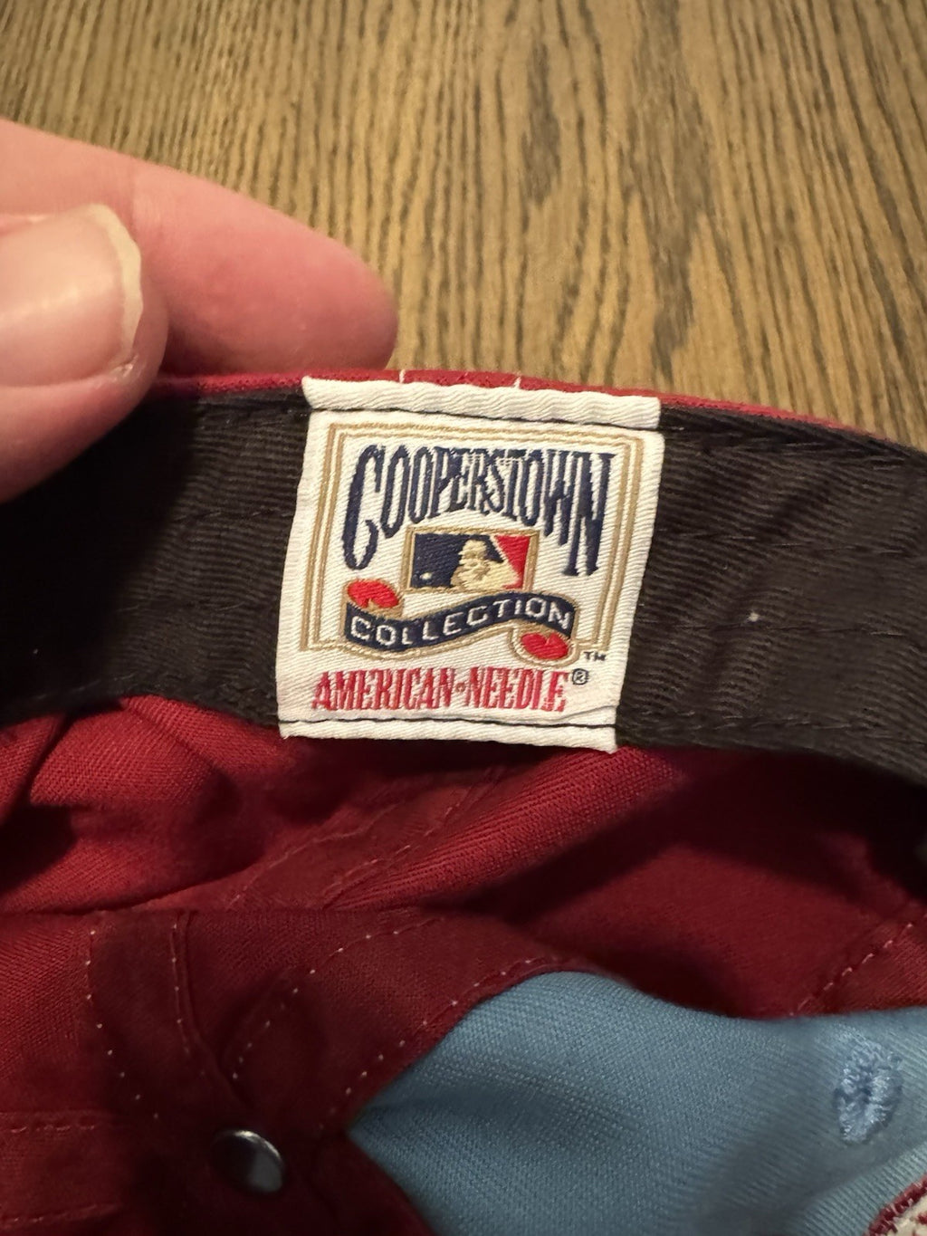 Philadelphia Phillies American Needle Cooperstown Collection Strapback Hat Cap