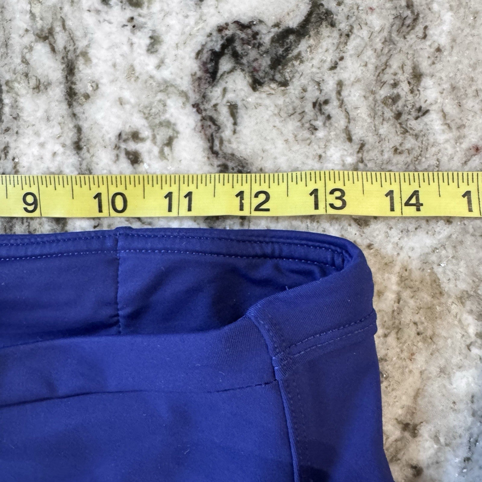 Fabletics Women’s PowerHold Leggings Small Blue High Waist Stretch Workout Pants