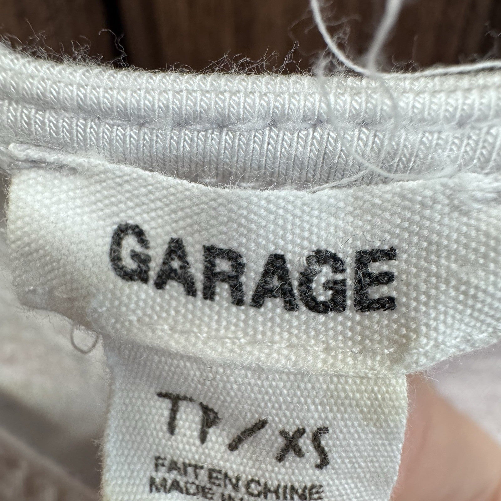 Garage Women’s Floral Mini Dress Romper XS White Pink Yellow Spaghetti Strap