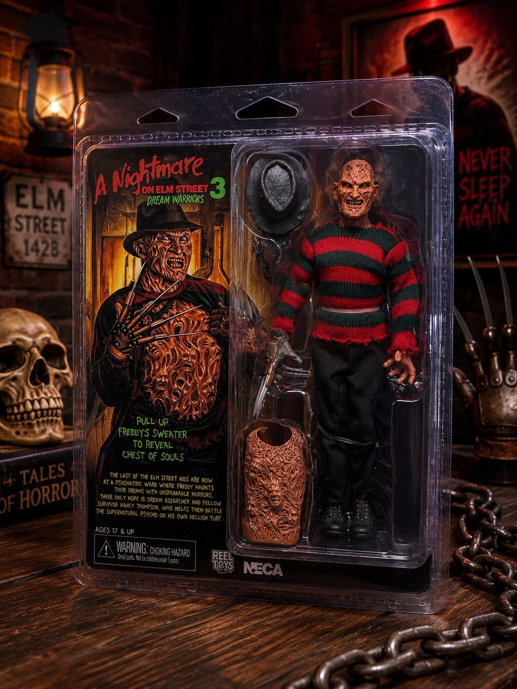 NECA A Nightmare on Elm Street 3 - Freddy Krueger Action Figure Dream Warriors
