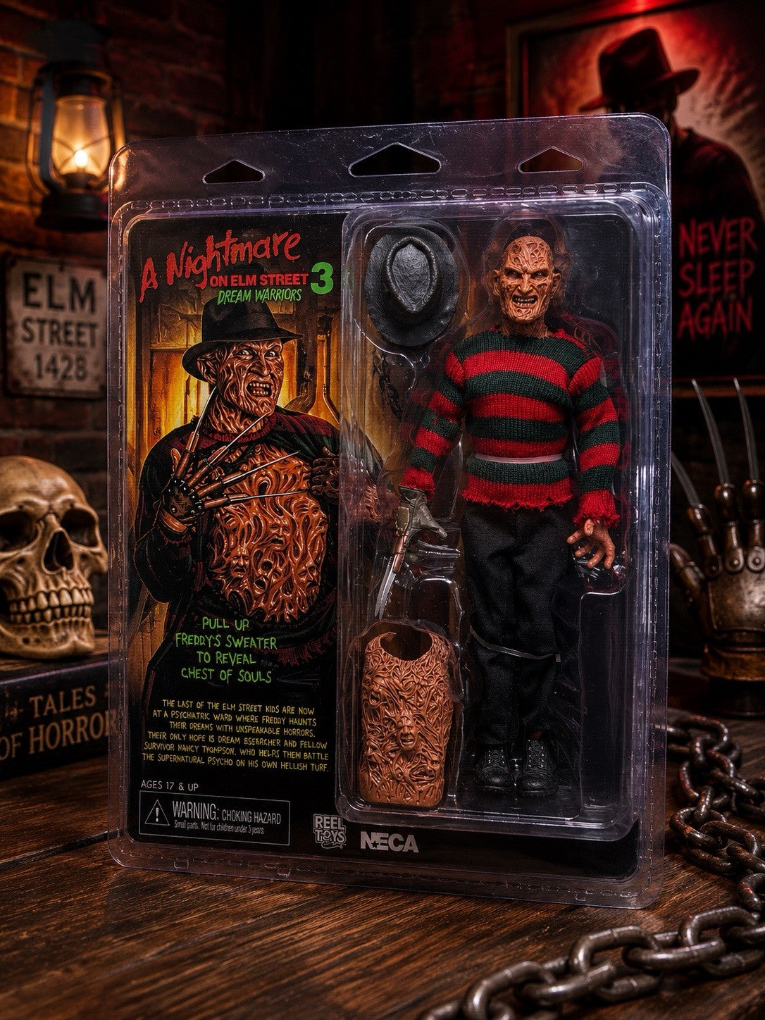 NECA A Nightmare on Elm Street 3 - Freddy Krueger Action Figure Dream Warriors