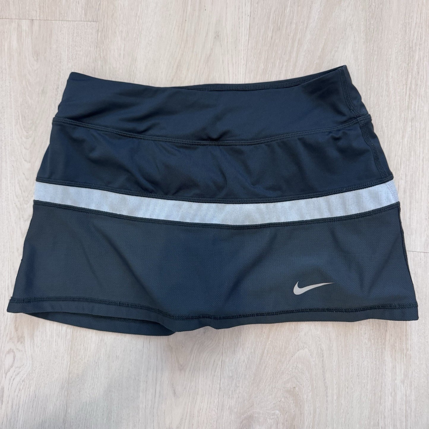 Nike Dri-Fit Womens Tennis Skort Small Dark Teal Athletic Skirt Shorts