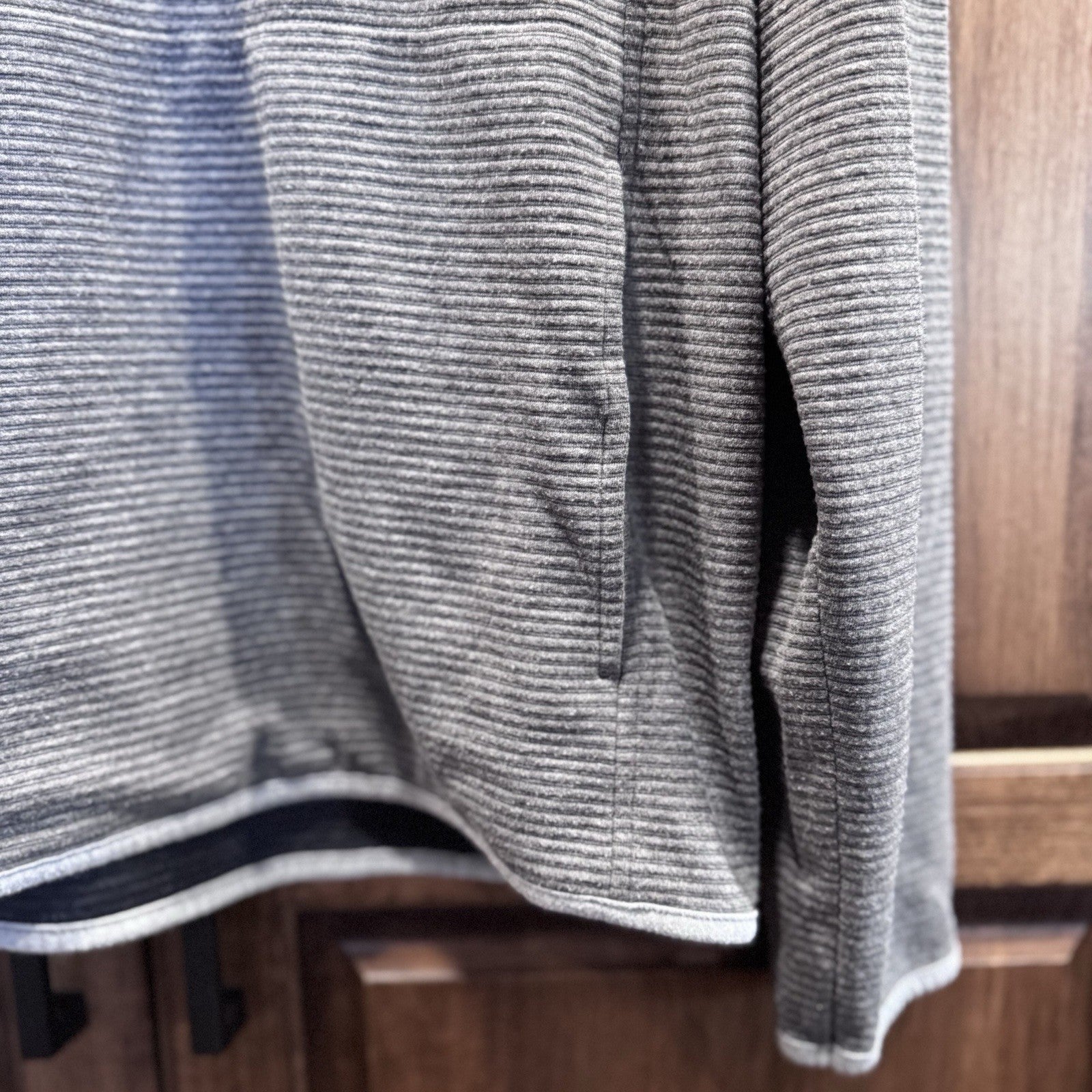 Johnnie-O “Stamford” Snap Pullover – Charcoal Gray – Men’s Medium