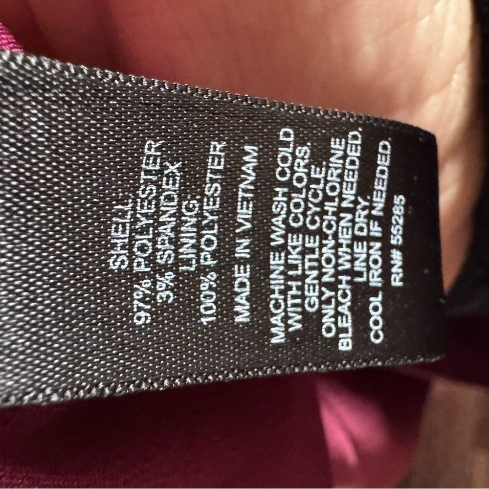 EXPRESS SATIN ASYMMETRICAL SKORT SIZE 2