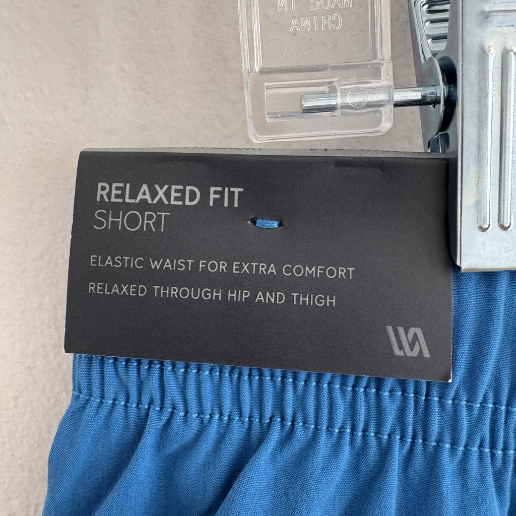 VRST Men's 5" Relaxed Short Blue Tide Size Large NWT Relaxed Fit Athletic Gym