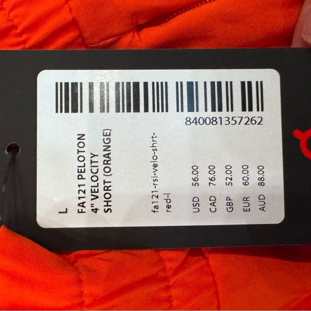 PELOTON | Women's Tulip Running Short NWT Large