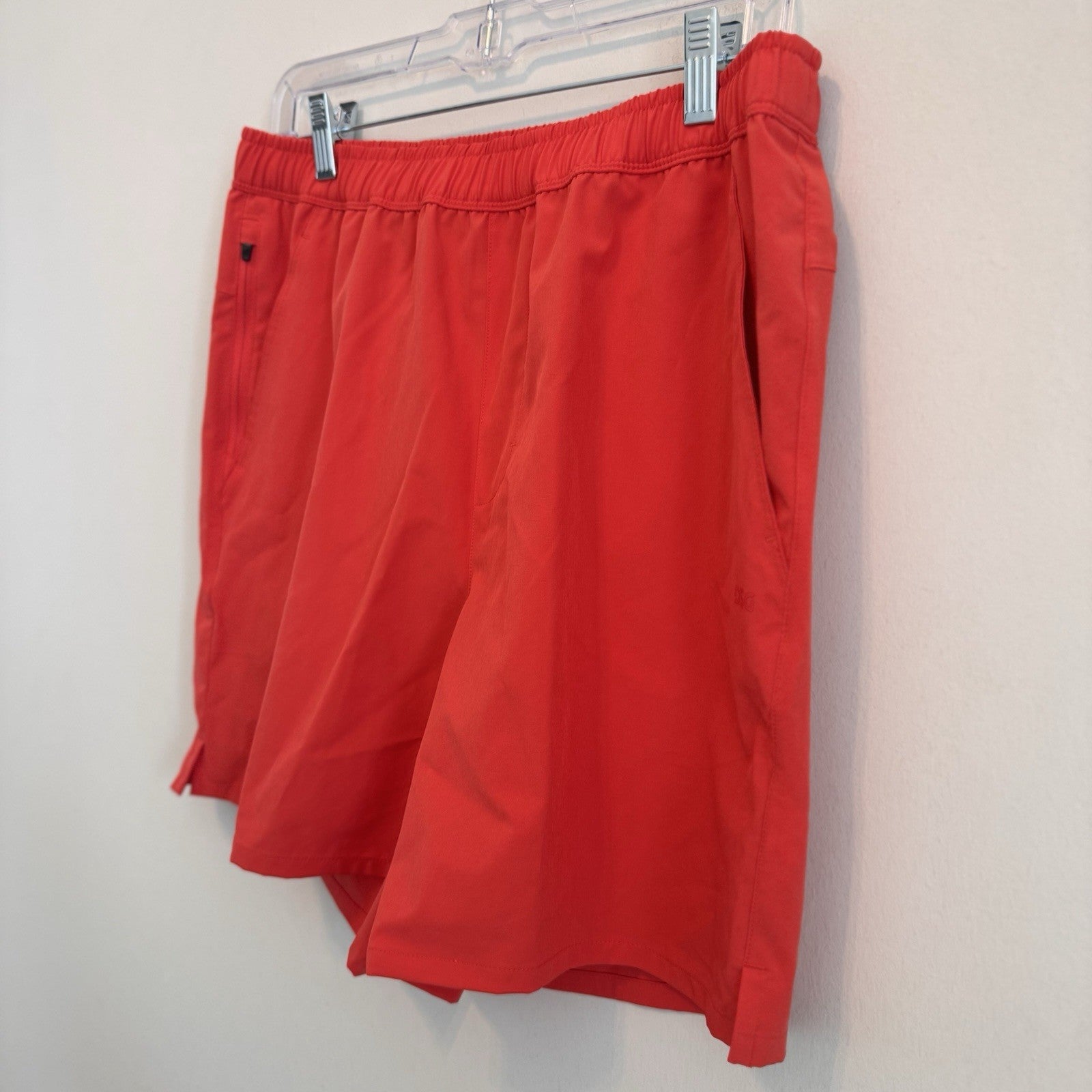 DSG Men’s 6" Agility Woven Shorts Red Sun Size Medium NWT Athletic Training