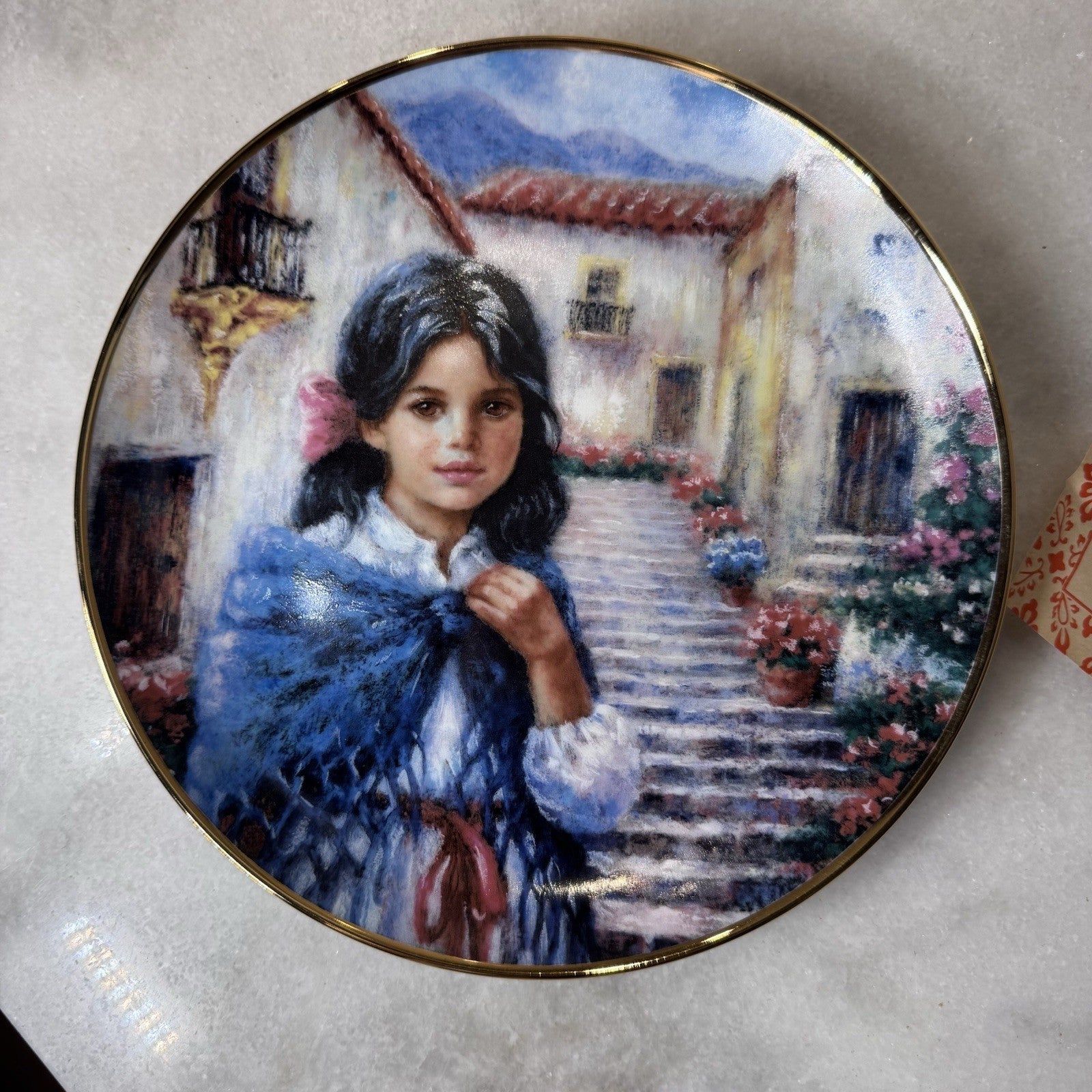 Luisa of Spain Faces of the World Hamilton Collection Plate 1988 COA