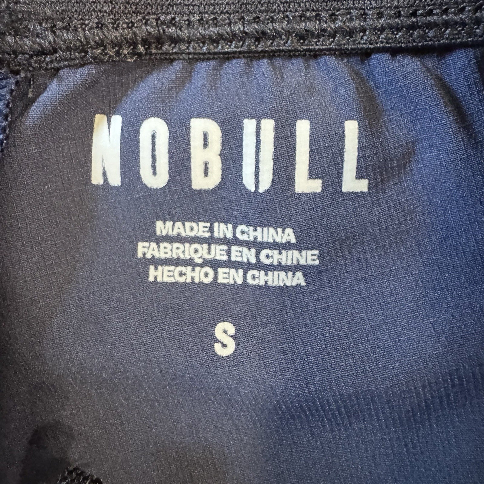 NOBULL Men’s Training Shorts Small Navy Blue 7” Inseam Lightweight Stretch