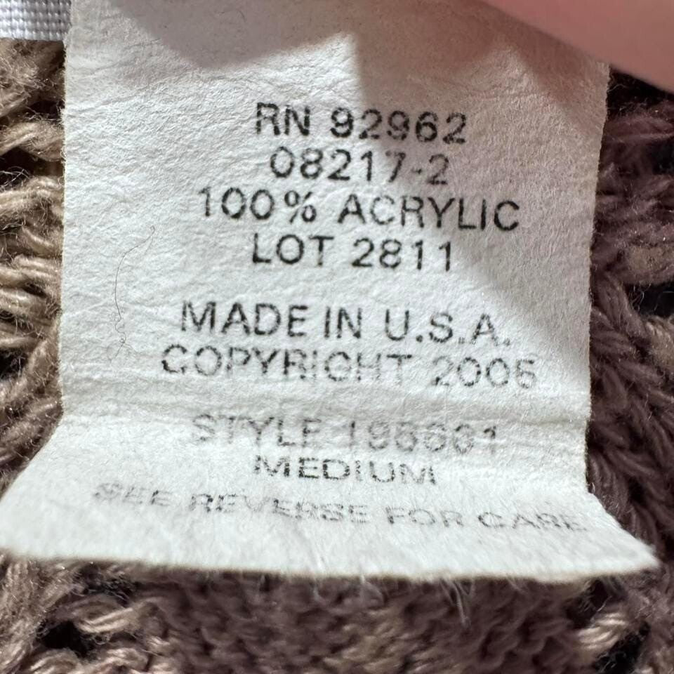 Great American sportswear. Vintage 2005 Y2K Medium crochet knitted style dress