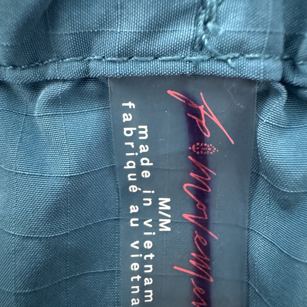 FP Movement The Way Home Cargo Shorts High-Waisted Ripstop Teal Medium