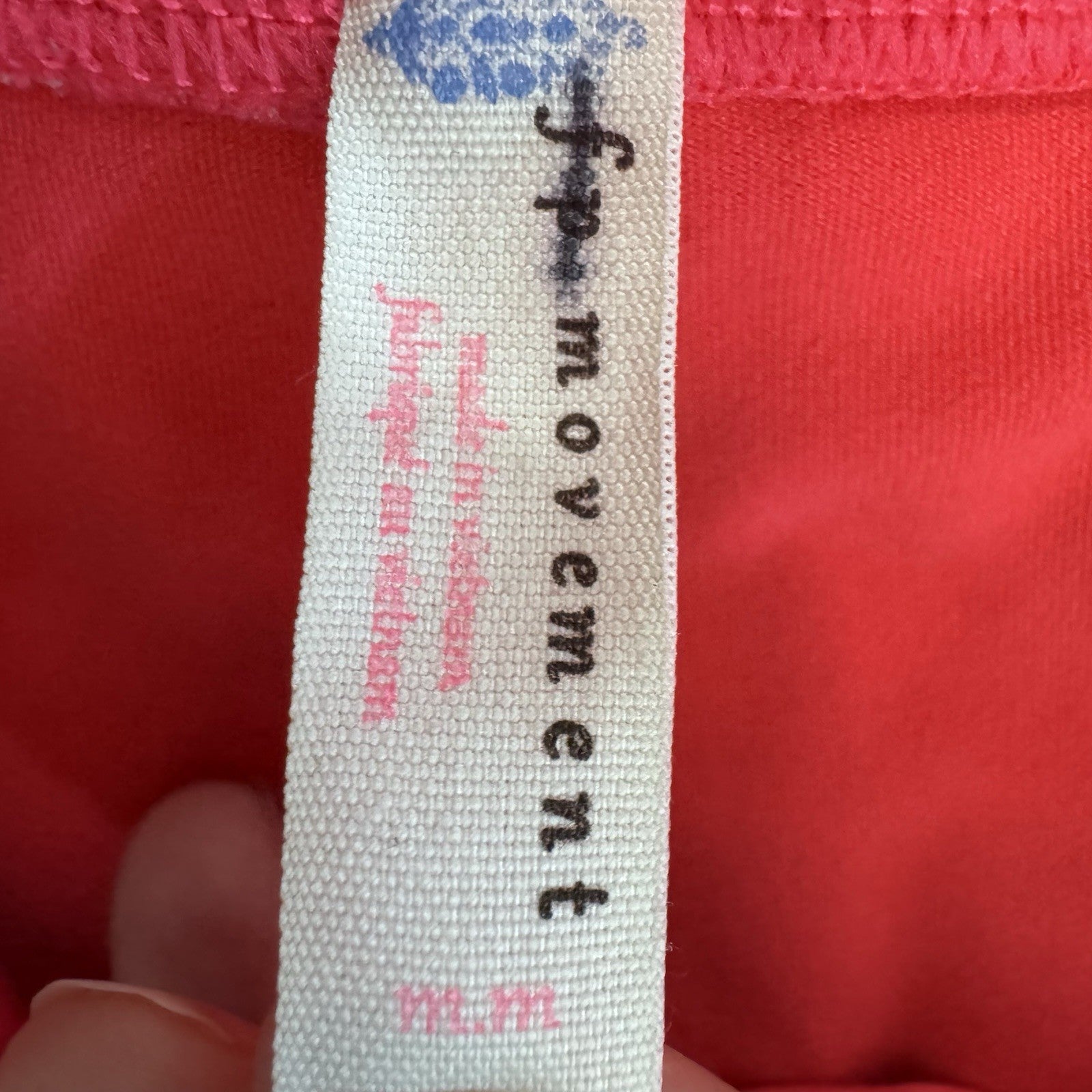 Free People Movement Leggings Women M Pink Crop Yoga Athletic Pants