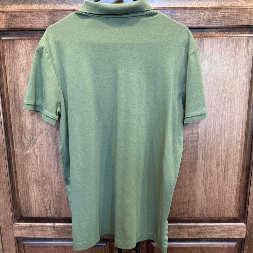 Polo Ralph Lauren green Pima Soft touch polo shirt LARGE