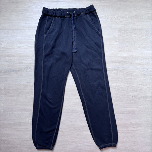 Abercrombie & Fitch Soft A&F Fleece Jogger Sweatpants Black Size Small