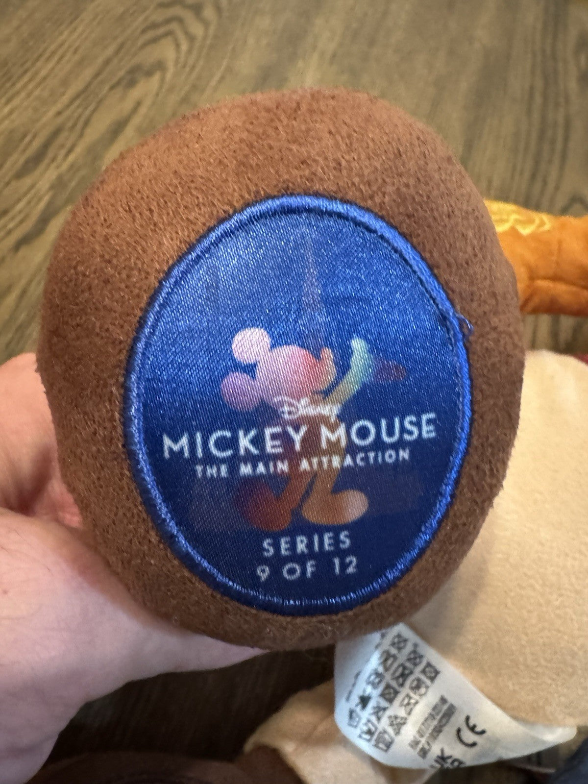 Mickey Mouse Main Attraction Plush Big Thunder Mountain Railroad 50 Anniversary