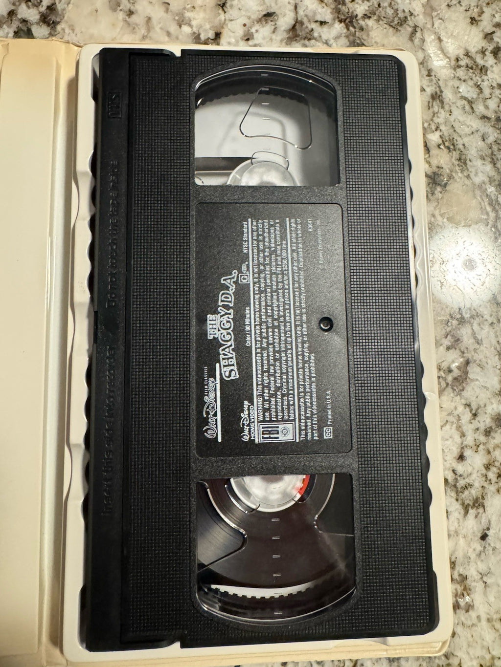 THE SHAGGY D.A. (VHS, 1997) Walt Disney Clamshell Vintage