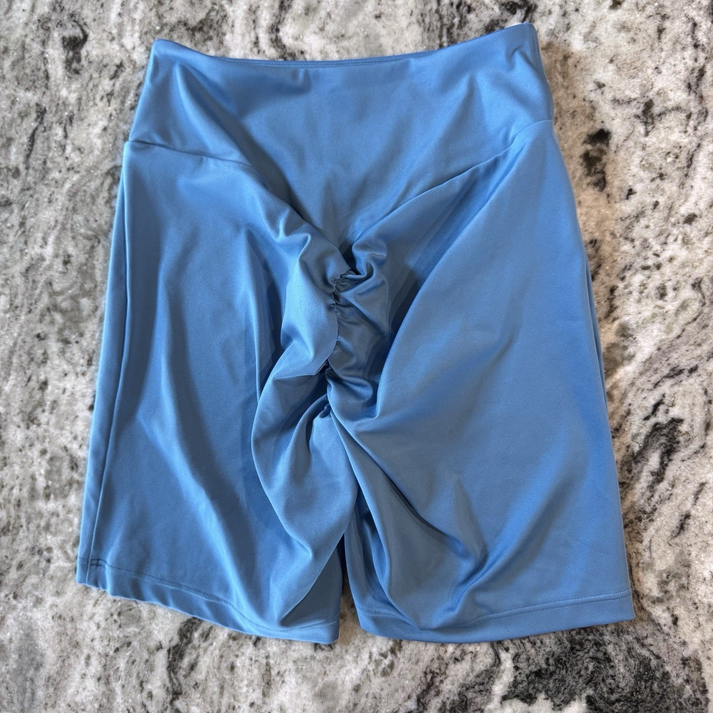 Gymshark Shorts Womens XS Blue GS Power High Waisted Scrunch Butt Fitted