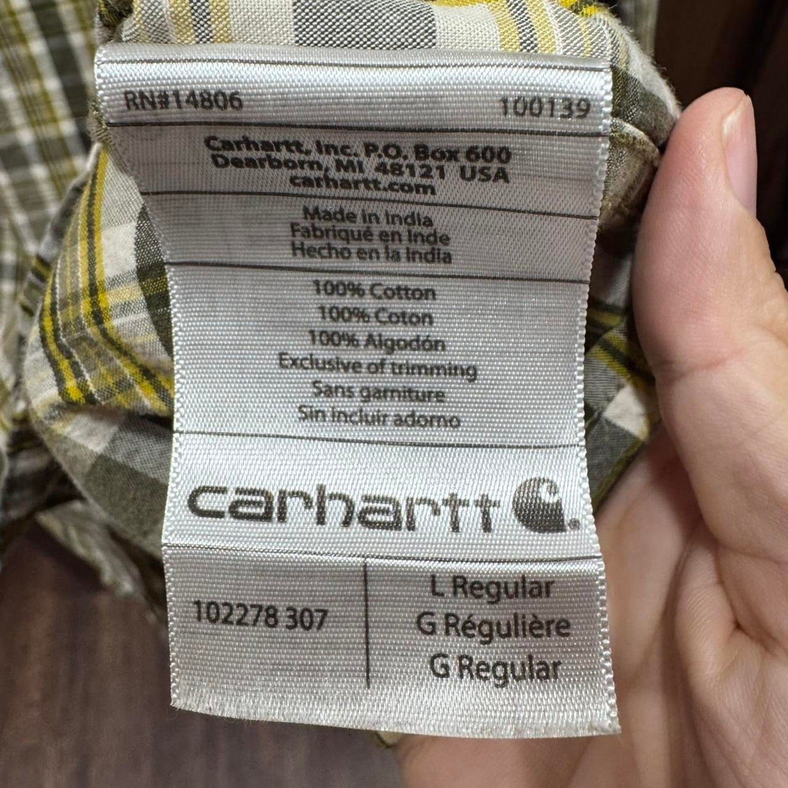 Carhartt Shirt Mens L Relaxed Fit Classicore Preppy Normcore Country Gorpcore