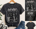 AC/DC Highway To Hell Women’s Medium Acid Wash Band T-Shirt Rock Tee Vintage