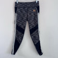 Abercrombie & Fitch A&F Leggings Women Medium Black Space Dye Activewear