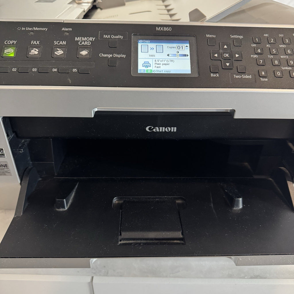 Canon PIXMA MX860 All-In-One Inkjet Printer Copier Scanner Fax Tested