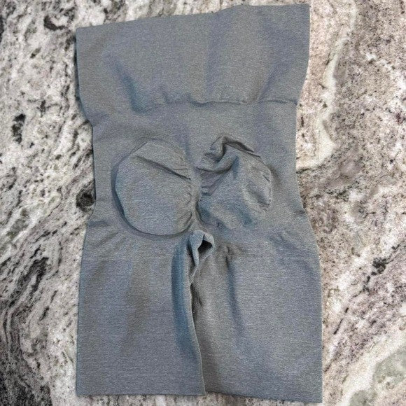 MeMoi Gray Seamless Shapewear Shorts - Size M