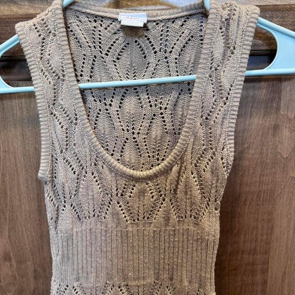 Great American sportswear. Vintage 2005 Y2K Medium crochet knitted style dress