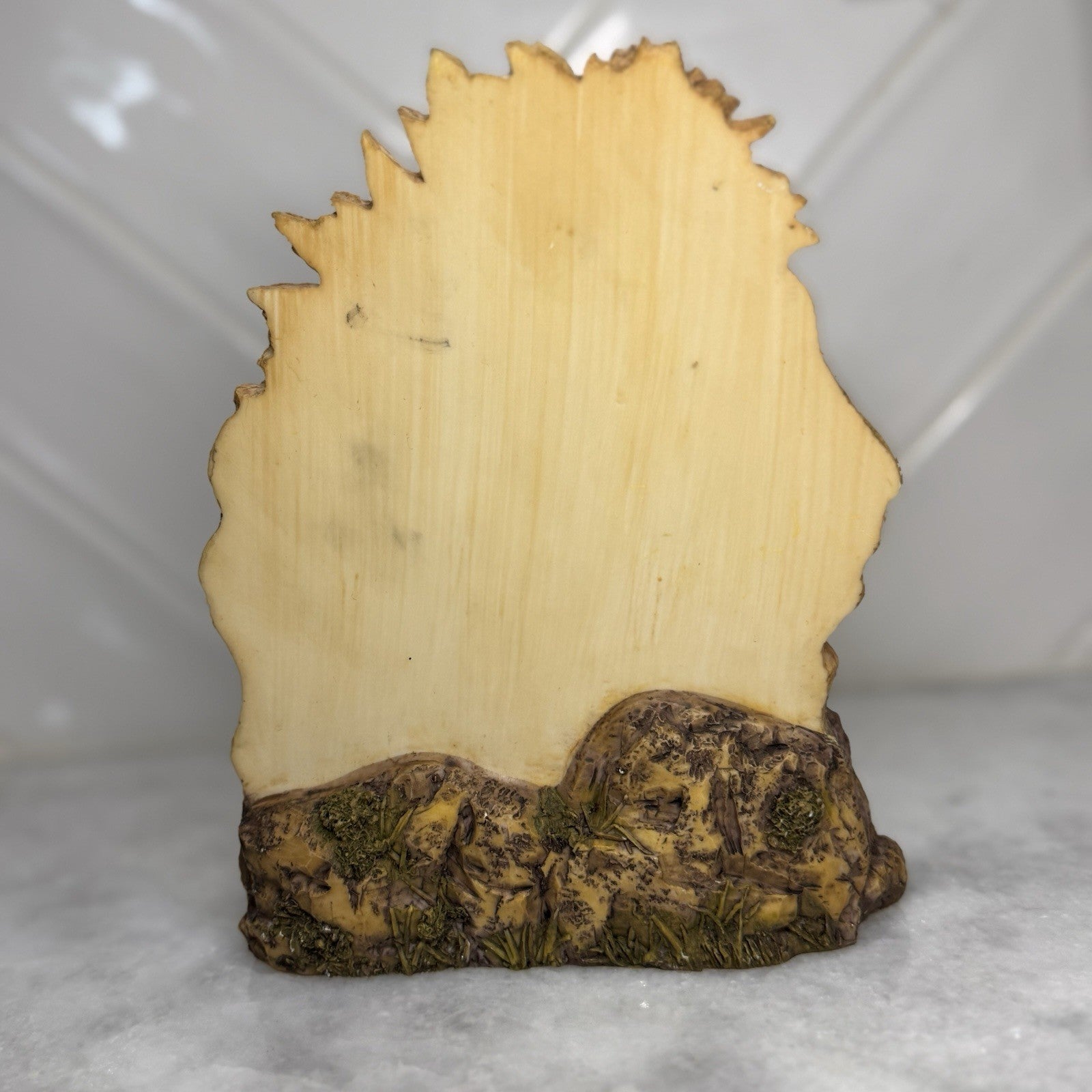 Vintage Lion Family High Relief Resin Sculpture African Savanna Wildlife Decor