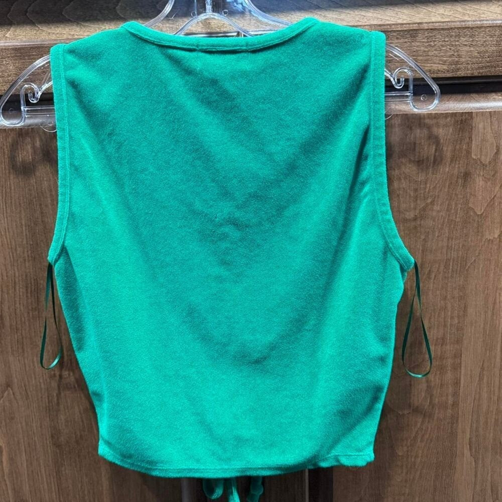 Juicy couture green crop top