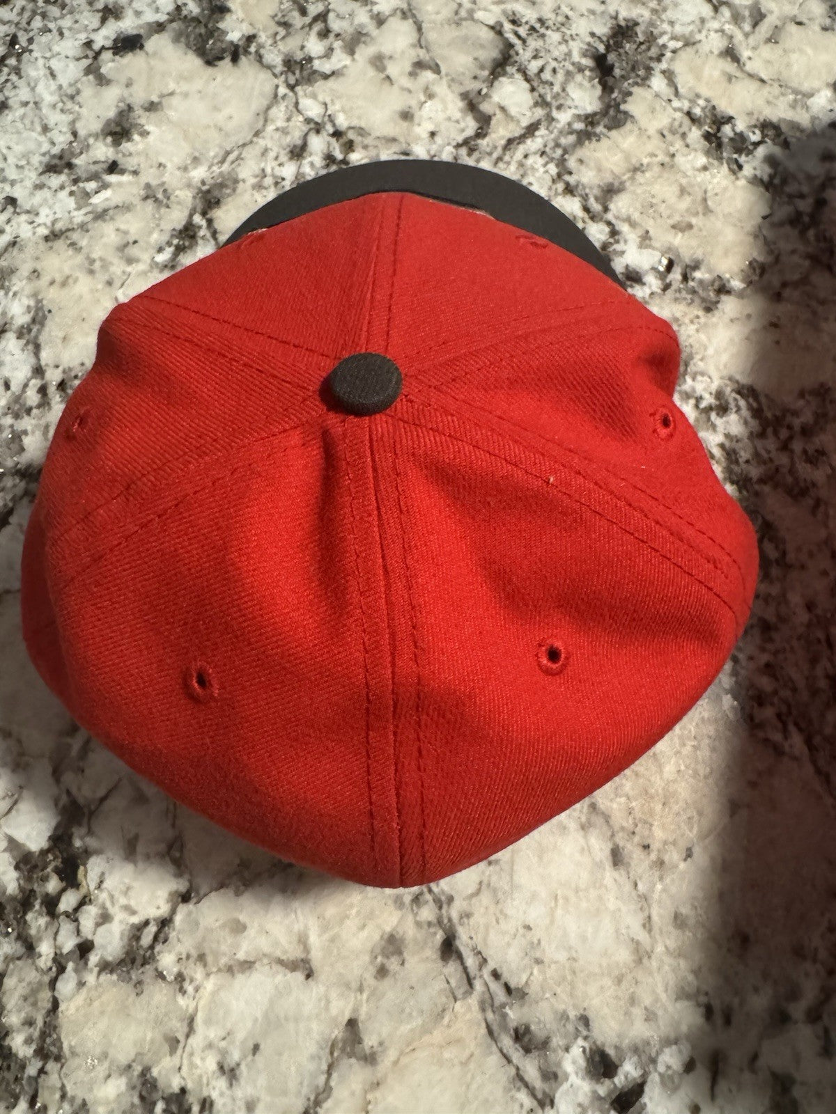 Tampa Bay Buccaneers Hat Fitted Mens Black Red Logo New Era Football NFL Sz 7.5