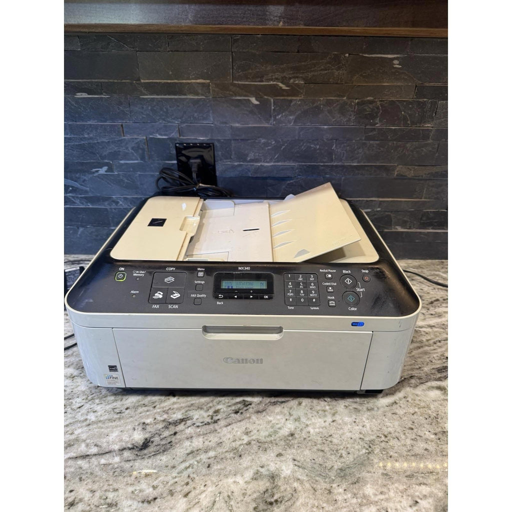 Canon PIXMA MX340 All-In-One Wireless Inkjet Color Printer Scanner Copier No Ink