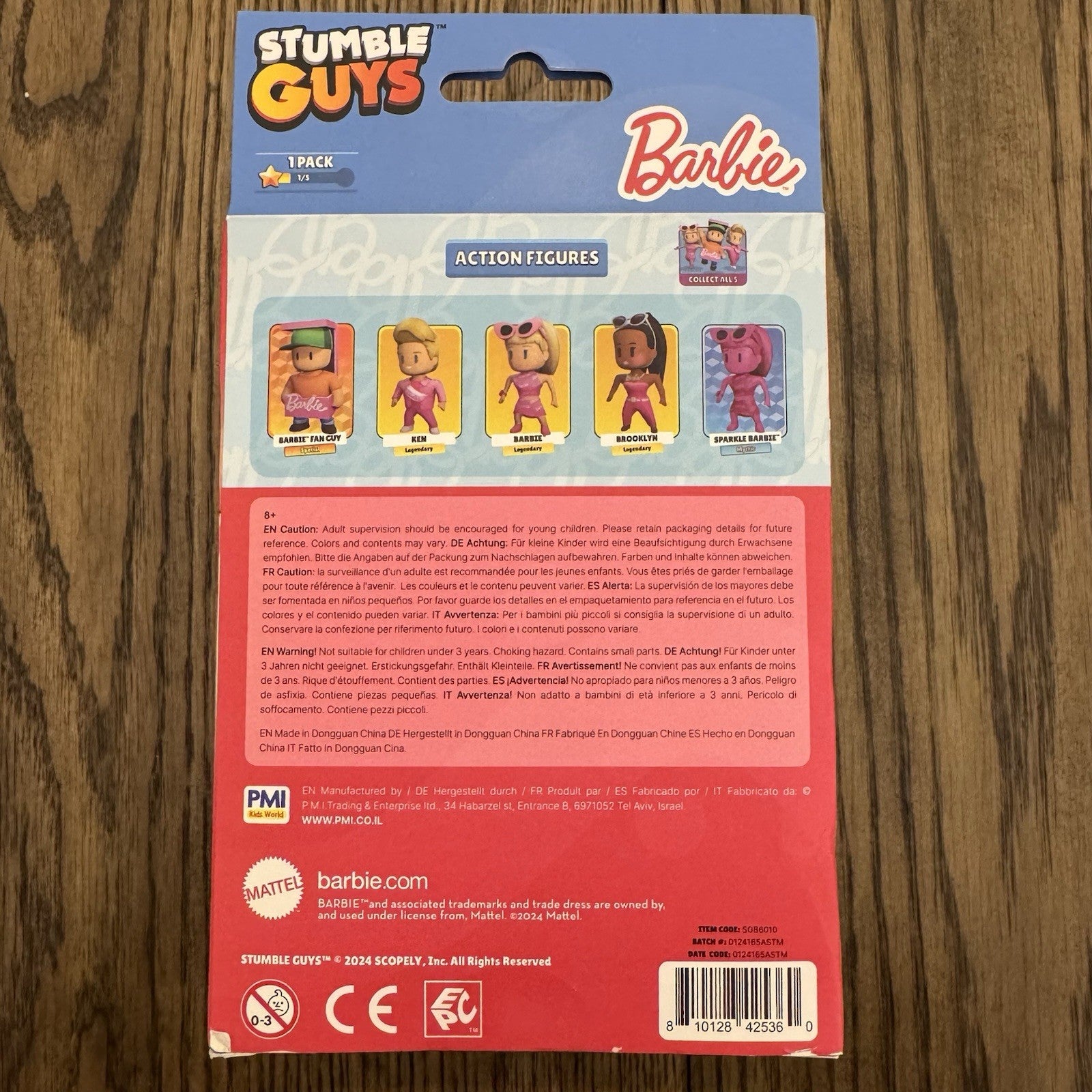 BARBIE FAN GUY Special Mr Stumble Guys LIMITED EDITION 4" Figure New