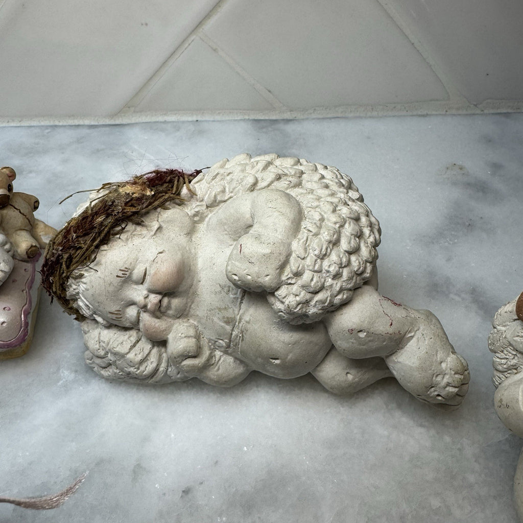 Dreamsicles Figurines Lot Cast Art Industries Cherub Angelina’s Christmas Decor