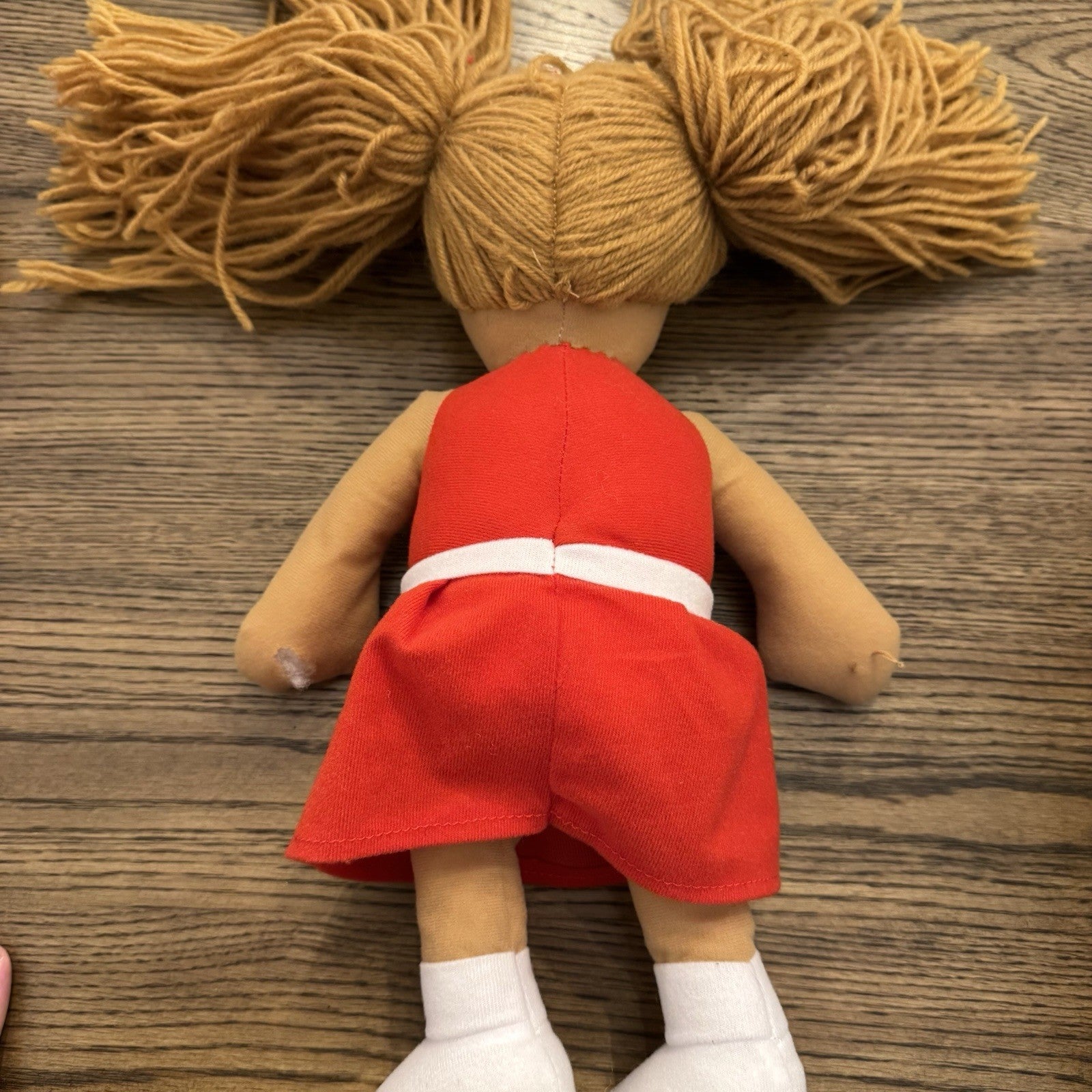 University of Georgia Bulldogs Plush Cheerleader Doll 14” Rare Vintage UGA